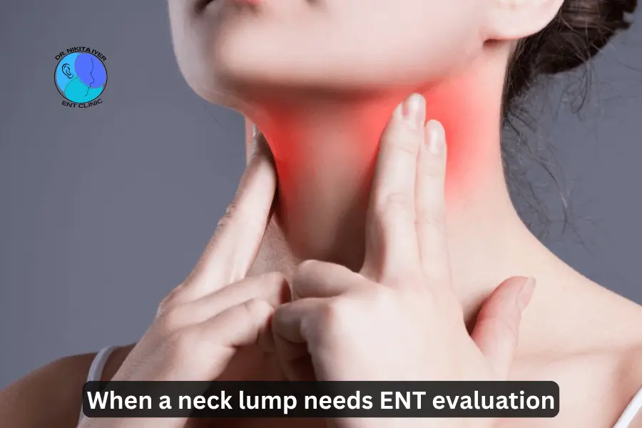 Neck Lump Check-Up|ENT and Allergy Doctor Near Me